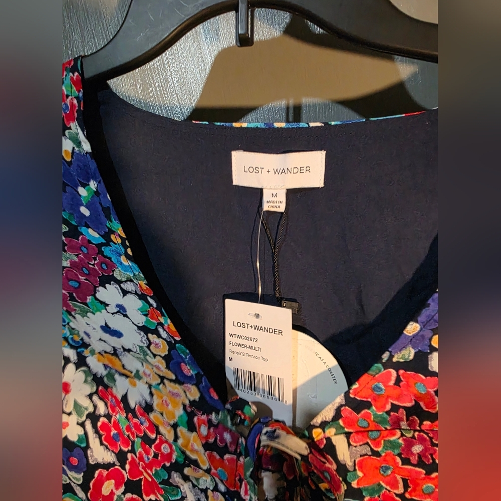 Lost + Wander Women's Floral Crio Blouse - Multicolor - Picture 7 of 7